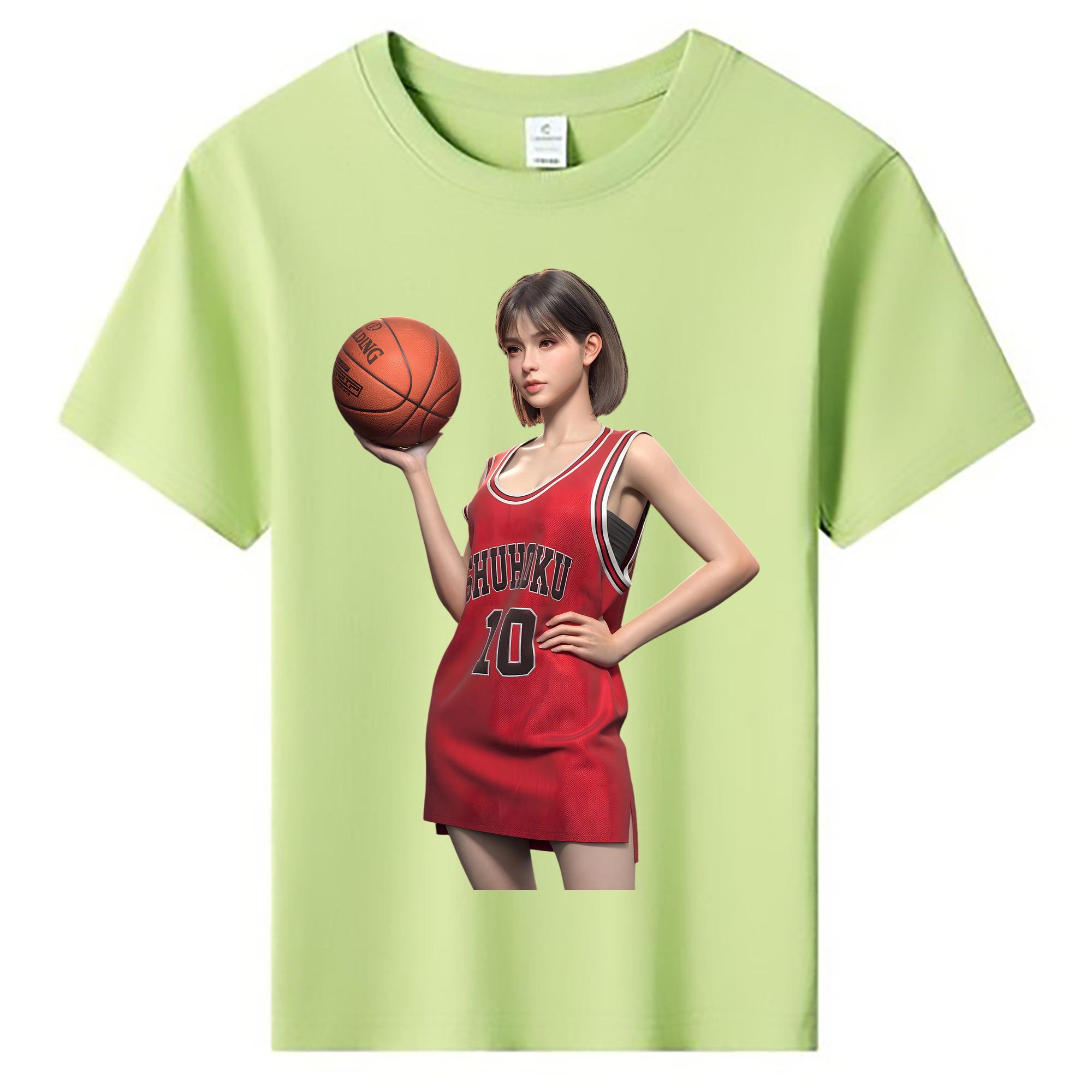 （画像用） SLAM DUNK／スラムダンク 綿100％キッズTシャツ（フロントプリント）